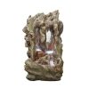 Homebase Water Features | Stylish Fountain Colorado Falls Water Feature With Leds