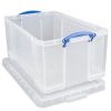 Homebase Storage & Home Deals | Really Useful Storage Box - Clear - 64L