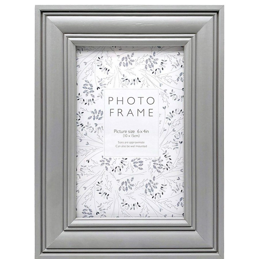 Homebase Photo Frames | Vintage Photo Frame 6X4 - Grey