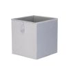 Homebase Cube Storage | Living Elements Compact Cube Dutch Velvet Insert - Silver