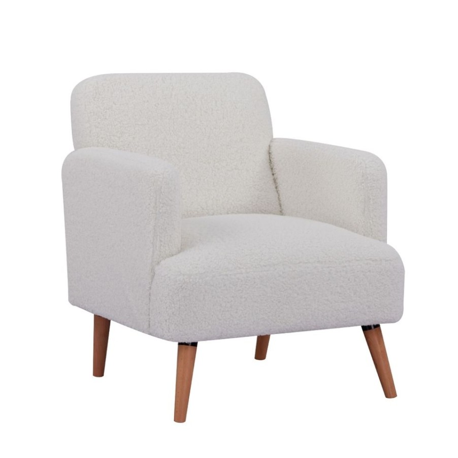 Homebase Chairs | Ivan Scandi Boucle Armchair