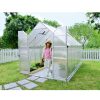 Homebase Greenhouses | Palram8 X 12Ft Canopia Essence Greenhouse - Silver