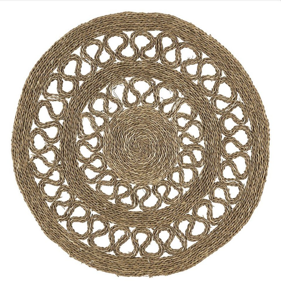 Homebase Rugs | Seagrass Circle Rug - Target - 90Cm