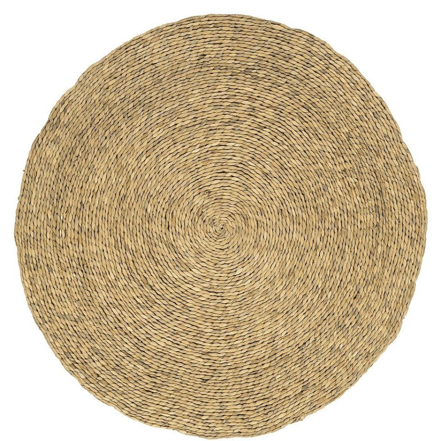 Homebase Rugs | Zanzibar Circle Rug - Natural - 122Cm