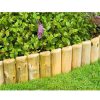 Homebase Lawn & Garden Edging | Softwood Garden Border Section - 1M X 150Mm