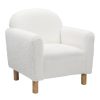 Homebase Chairs | Barry Boucle Armchair - Cream