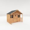 Homebase Garden Buildings | Mercia 5Ft X 6Ft Honeysuckle Wooden Playhouse - Installation Included