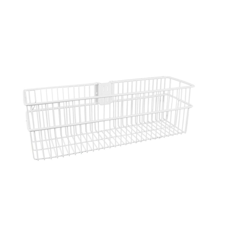 Homebase Storage Containers | Large Storage Basket - White