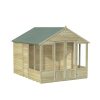 Homebase Garden Buildings | Oakley Overlapapex Summerhouse 8X10 (Home Delivery)