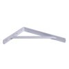 Homebase Shelving Brackets | Industrial Bracket - White - 250X400Mm