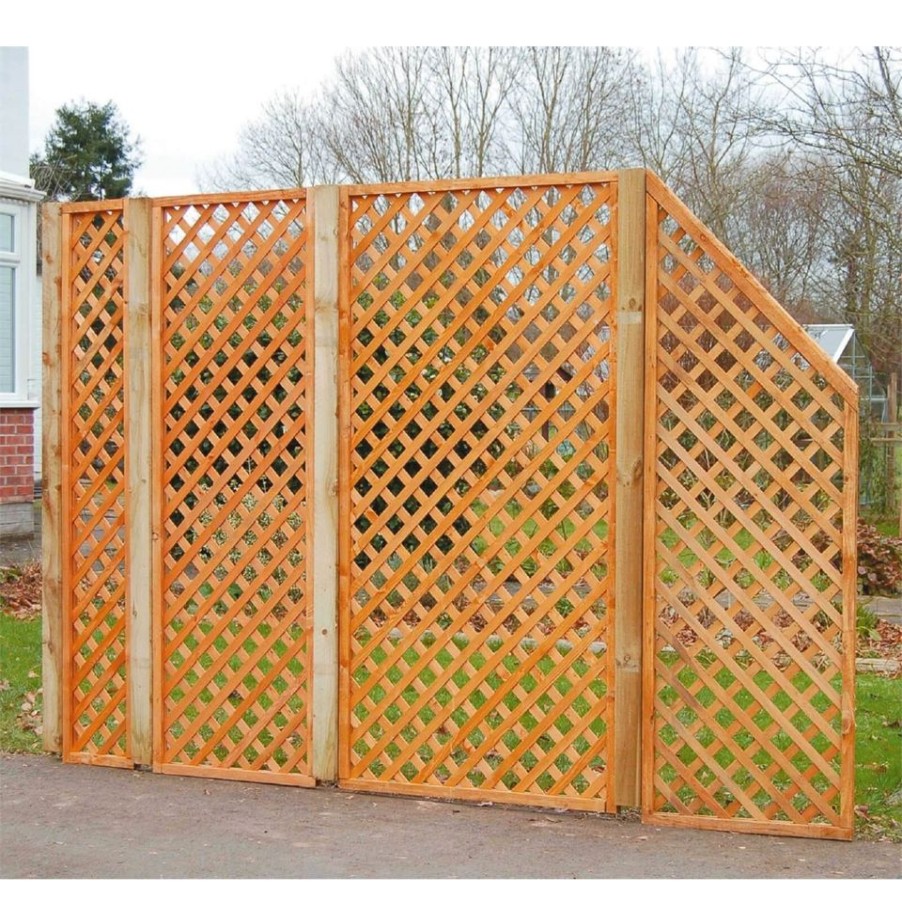 Homebase Trellis | Forest Decorative Wooden Lattice