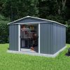 Homebase Garden Sheds | Yardmaster 10X13Ft Metal Apex Shed