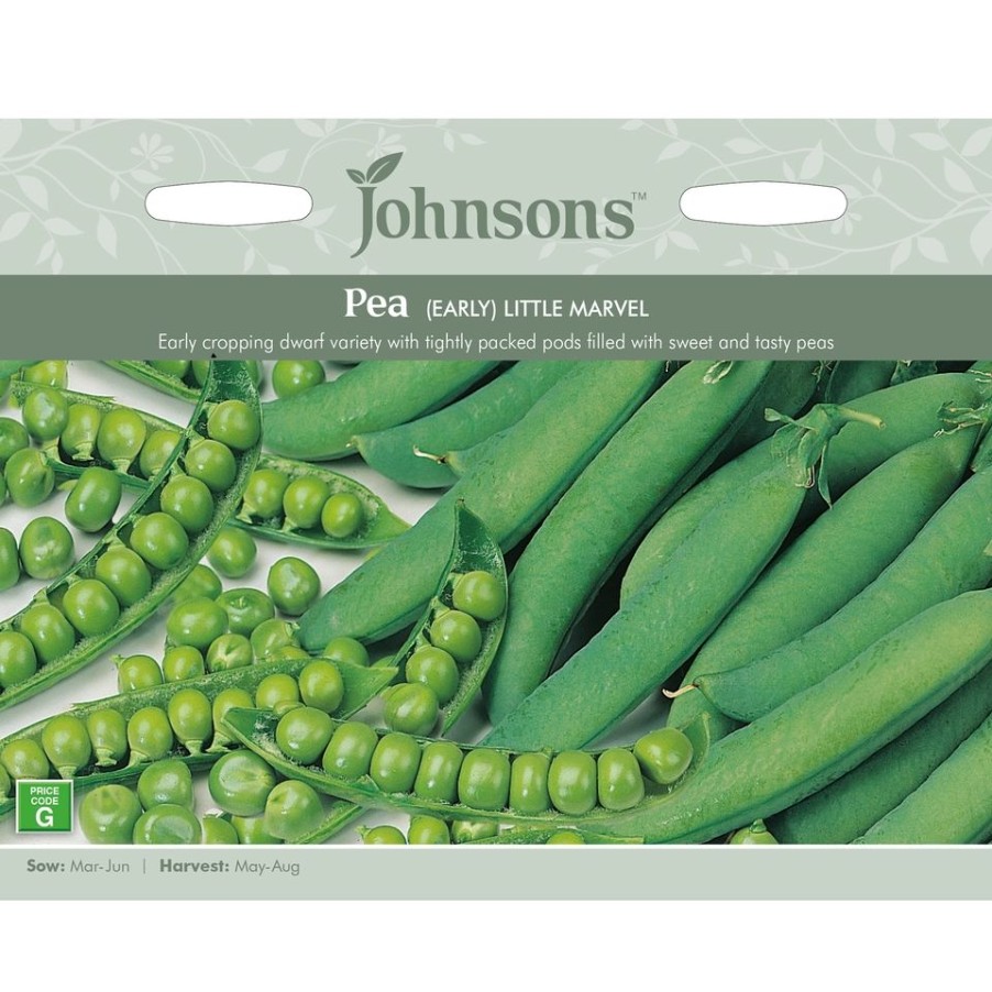 Homebase Seeds | Johnsons Pea Seeds - Little Marvel