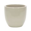 Homebase Plant Pots | Glazed Cream Heritage Egg Pot - 32Cm