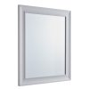 Homebase Mirrors | Coldrake Framed Mirror - White - 51X61Cm