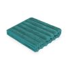 Homebase Bath Towels & Mats | Homebase Edit Ribbed Hand Towel - Forest - 50X90Cm