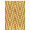 Homebase Rugs | Herringbone Rug - Ochre - 160X230Cm