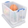 Homebase Storage & Home Deals | Really Useful Storage Box - Clear - 84L