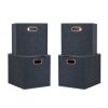 Homebase Cube Storage | Clever Cube Inserts - Set Of 4 - Marine