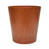 Homebase Plant Pots | Ivyline Pula Recyclable Planter Copper - 16Cm