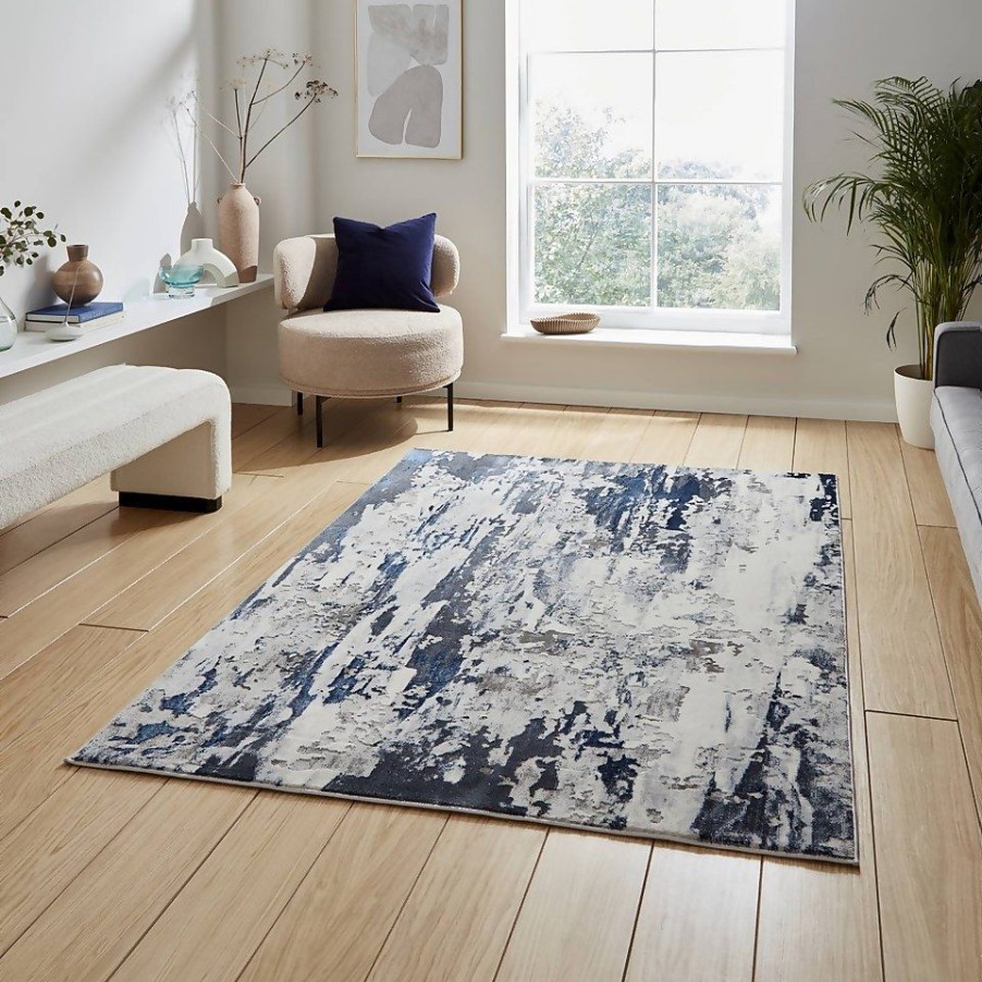 Homebase Rugs | Rome Rug - Navy - 120X170Cm