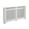 Homebase Hallway Furniture | Lloyd Pascal Radiator Cover With Classic Style In White - Large