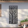 Homebase Outdoor Mirrors | Amarelle Extra Large Metal Tree Design Decorative Garden Screen - 180 X 90Cm