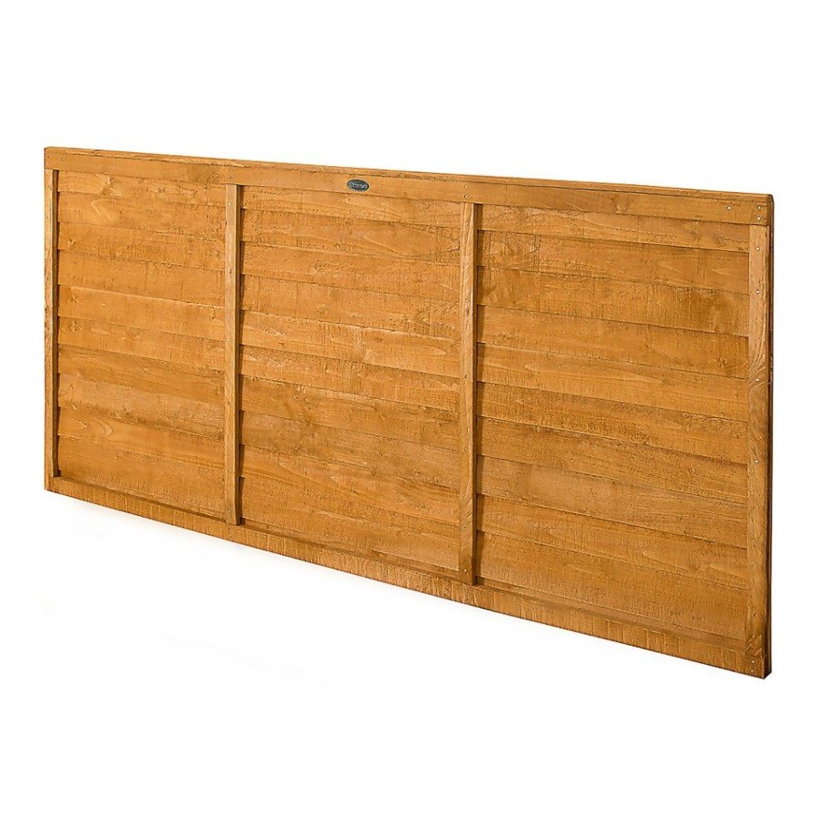 Homebase Garden Fencing | Forest Larchlap Fence Panel - 3Ft X 6Ft