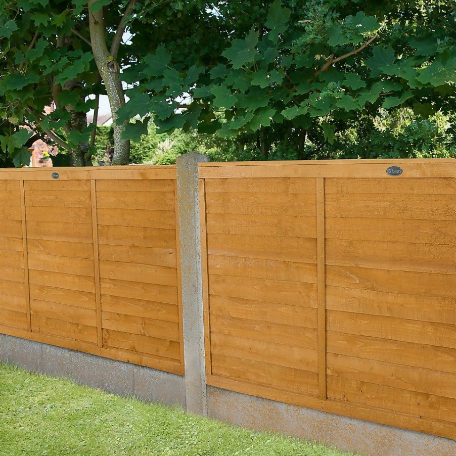 Homebase Garden Fencing | Forest Larchlap Fence Panel - 3Ft X 6Ft