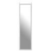 Homebase Mirrors | Over Door Hanging Mirror - White - 33.5X124Cm