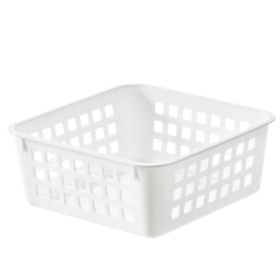 Homebase Clothes Storage | Smartstore 1L Wardrobe Basket - White