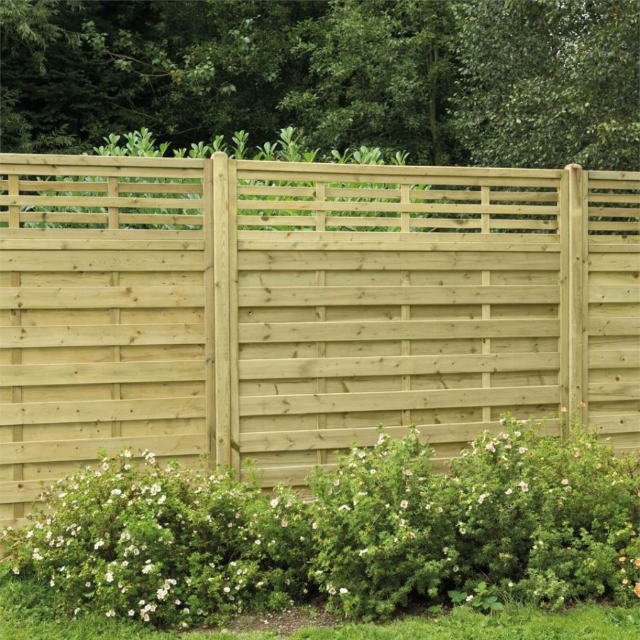 Homebase Garden Fencing | Forest Kyoto Fence Panel - 6Ft - Pack Of 5