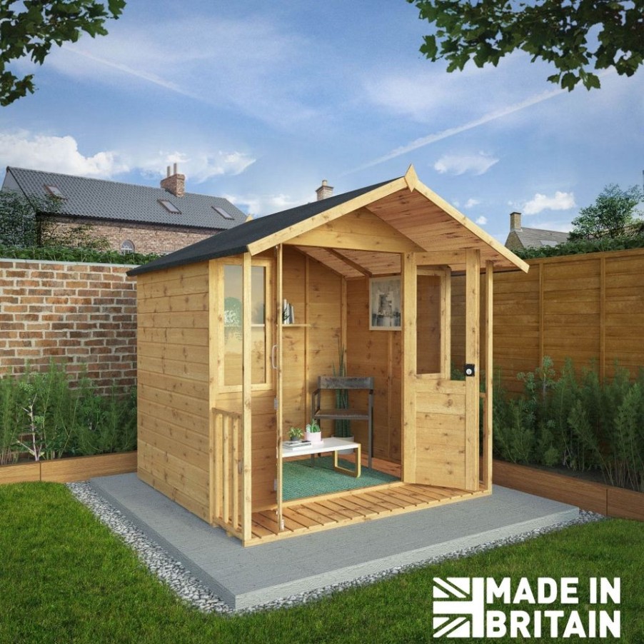 Homebase Garden Buildings | Mercia 7 X 7Ft Traditional Summerhouse