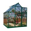 Homebase Greenhouses | Palram 6 X 6Ft Canopia Harmony Greenhouse - Green