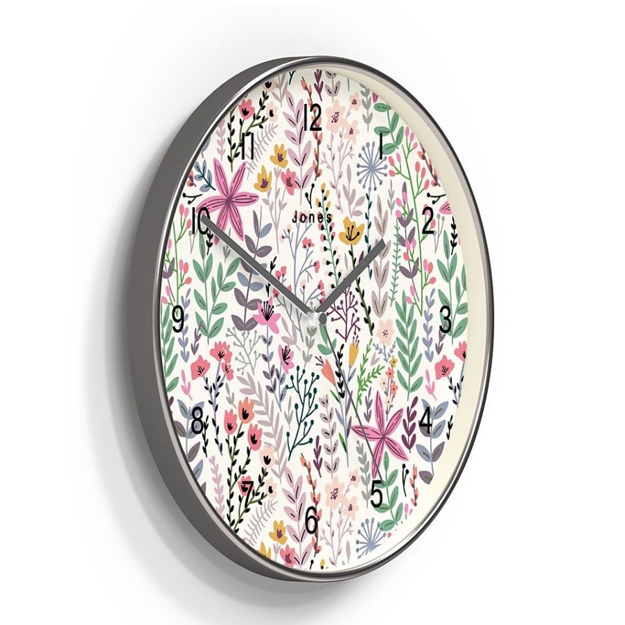 Homebase Clocks | Jones Crystal Wall Clock - Floral