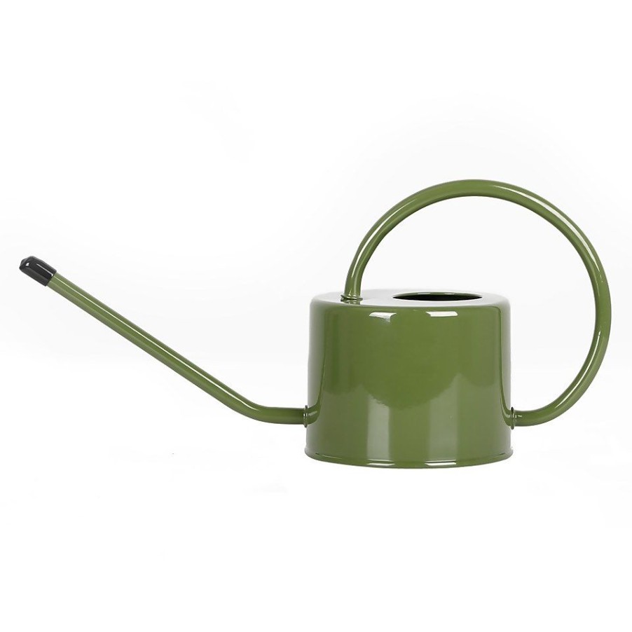 Homebase Garden Hoses & Watering | Homebase Metal Watering Can, Moss - 1L