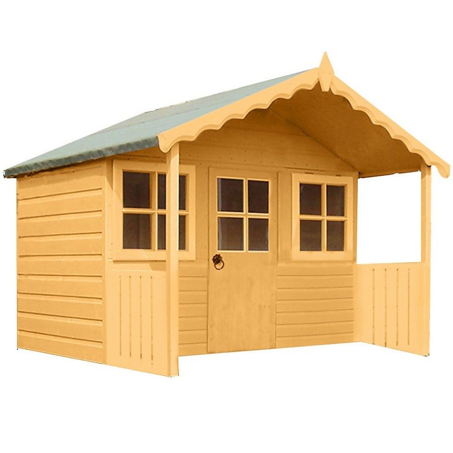 Homebase Garden Buildings | Shire 6 X 5Ft Stork Kids Wooden Playhouse - Including Installation